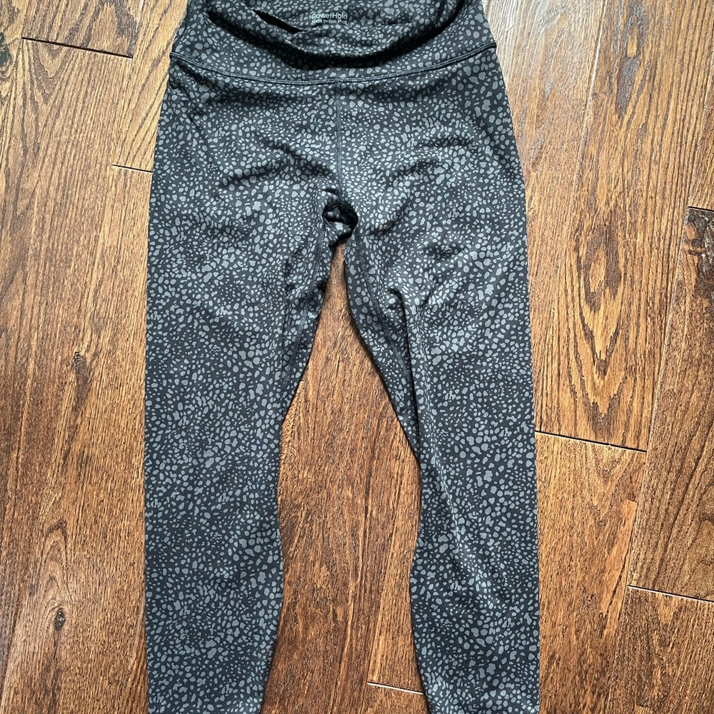 Fabletics Black Leggings High Waist Moisture-Wicking